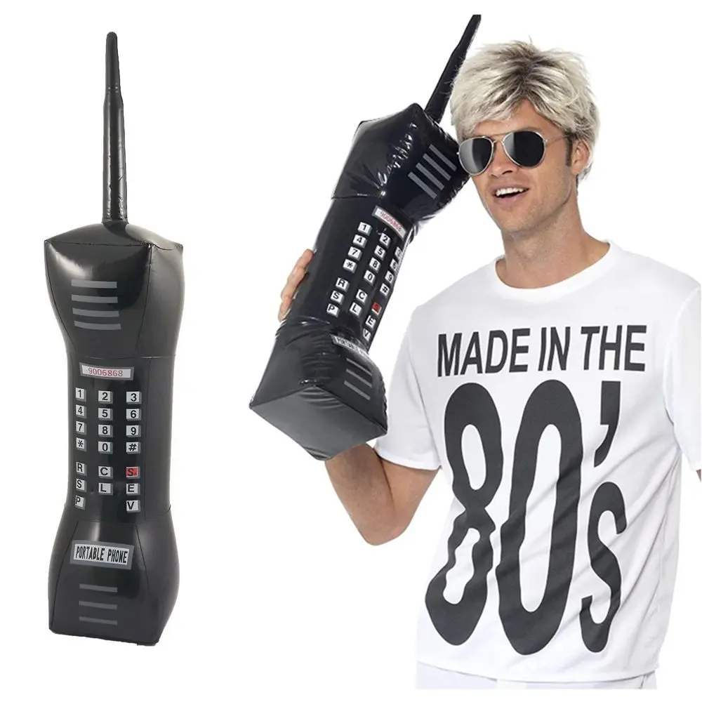 PVC Fancy Dress Hen Night Retro Cell Dress Accessory Kids Inflated Toy Inflatable Mobile Phone Phone Booth Props
PVC Fancy Dress Hen Night Retro Cell Dress Accessory Kids Inflated Toy Inflatable Mobile Phone Phone Booth Props