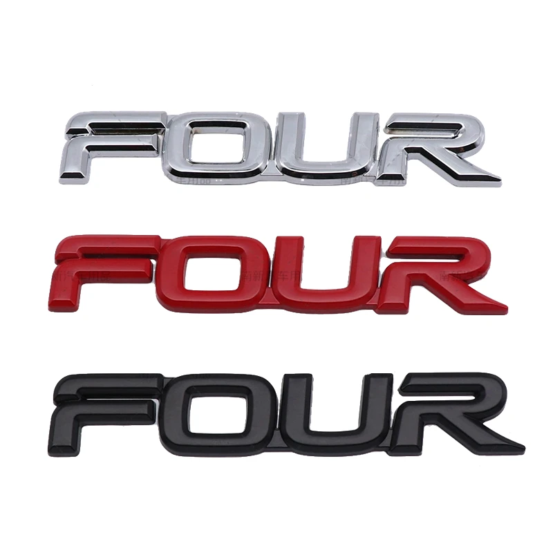 Car Trunk Emblem Decoration Sticker for Toyota FOUR Logo Auto Whole Body Badge Decal Exterior Accessories
Car Trunk Emblem Decoration Sticker for Toyota FOUR Logo Auto Whole Body Badge Decal Exterior Accessories