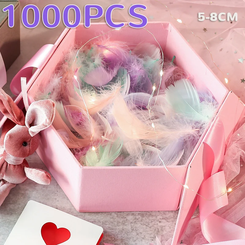 1000PCS Colorful Feathers Gift Box Filler Wedding Birthday Party Favors Decoration Crinkle Cut Paper Shred Packaging Gift Bag
1000PCS Colorful Feathers Gift Box Filler Wedding Birthday Party Favors Decoration Crinkle Cut Paper Shred Packaging Gift Bag
