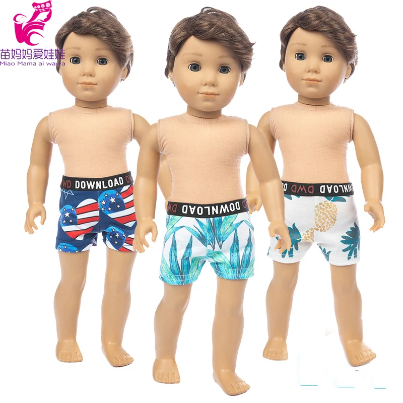 43cm Baby Doll Boy Cotton Underwear 18 Inch Boy Doll Girl Toys Clothes Underpants Shorts
43cm Baby Doll Boy Cotton Underwear 18 Inch Boy Doll Girl Toys Clothes Underpants Shorts