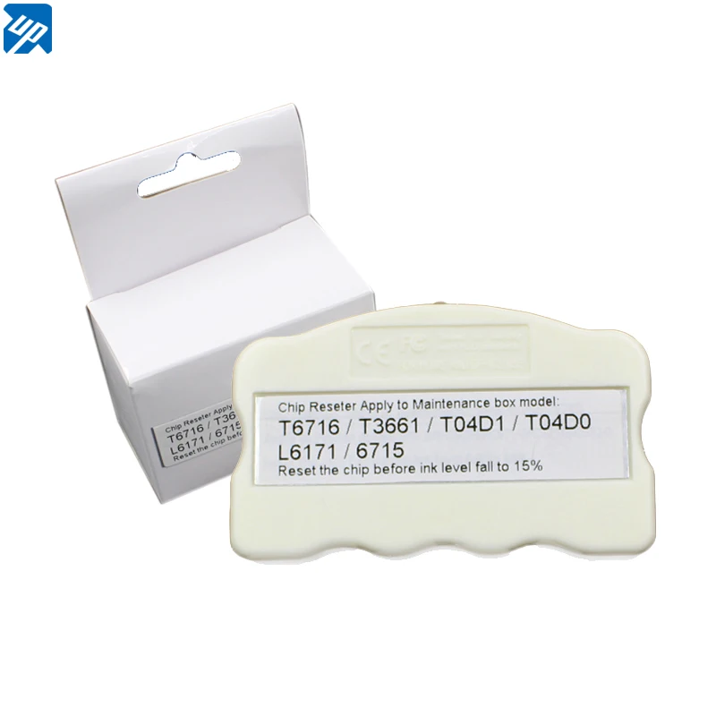 Фото T04D1 чип для коробки технического облсуживания Resetter Epson L6198 L6170 L6190 L6191 L6171 ET-3700 ET-15000