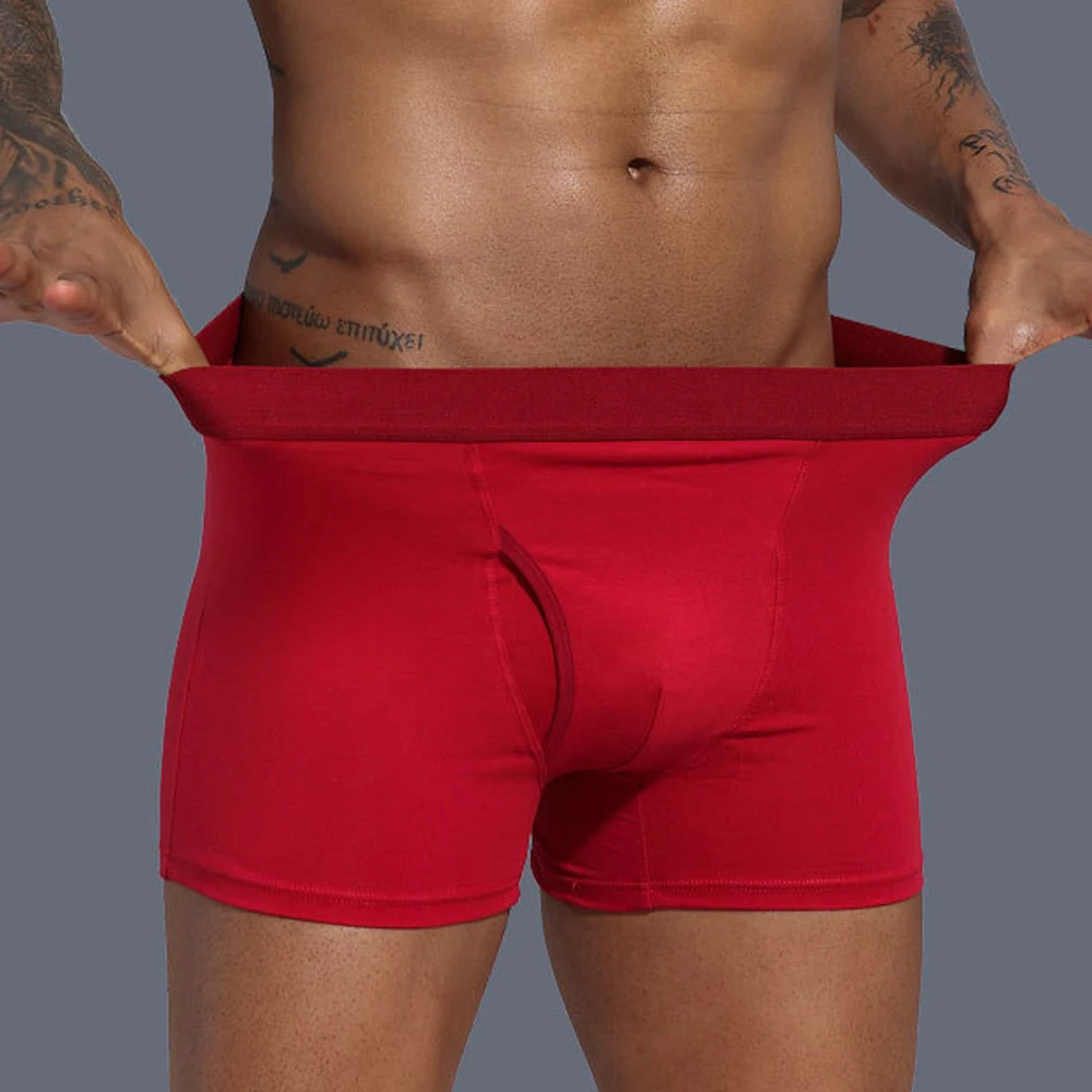 New Men Cotton Comfort Shorts U Convex Pouch Crotch Open Elastic Boxer Briefs Bullet Separation Underwear Panties Underpants
New Men Cotton Comfort Shorts U Convex Pouch Crotch Open Elastic Boxer Briefs Bullet Separation Underwear Panties Underpants