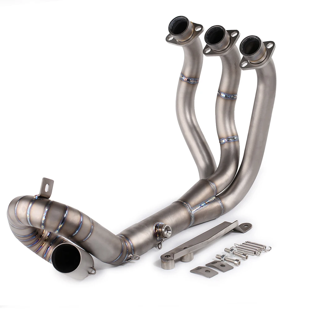 For YAMAHA MT-09 Titanium Alloy Exhaust Pipe FZ-09 Slip On Pipe Header Front Pipe Exhaust Elbow
For YAMAHA MT-09 Titanium Alloy Exhaust Pipe FZ-09 Slip On Pipe Header Front Pipe Exhaust Elbow