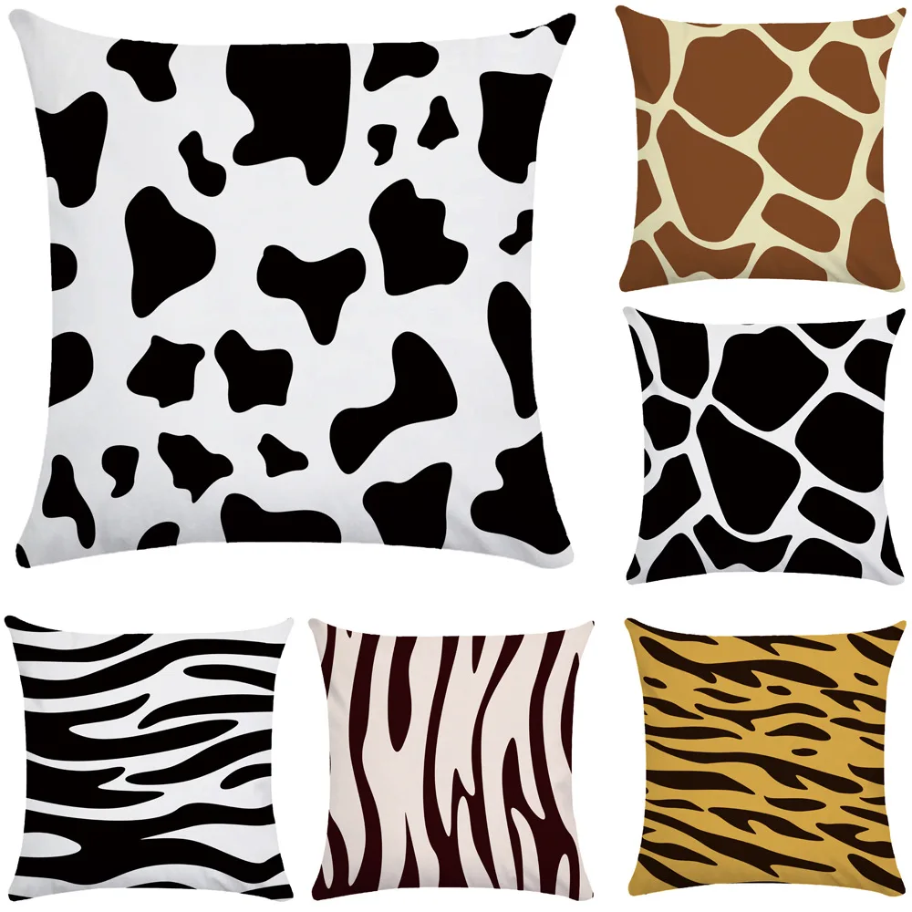 Animal Geometric Pattern Pillowcase Zebra Tiger Leopard Skins Pillow Case Car Office Sofa Home Decor 40X40 45X45 Throw Pillows
Animal Geometric Pattern Pillowcase Zebra Tiger Leopard Skins Pillow Case Car Office Sofa Home Decor 40X40 45X45 Throw Pillows