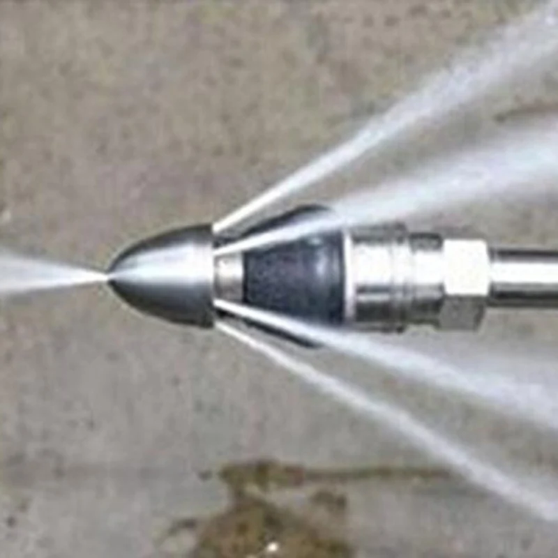 High Pressure Pipe Dredging Cleaning Nozzle Washer Sewer 6 Jet Nozzle Washing Machine Drain Cleaning Home Accesories
High Pressure Pipe Dredging Cleaning Nozzle Washer Sewer 6 Jet Nozzle Washing Machine Drain Cleaning Home Accesories