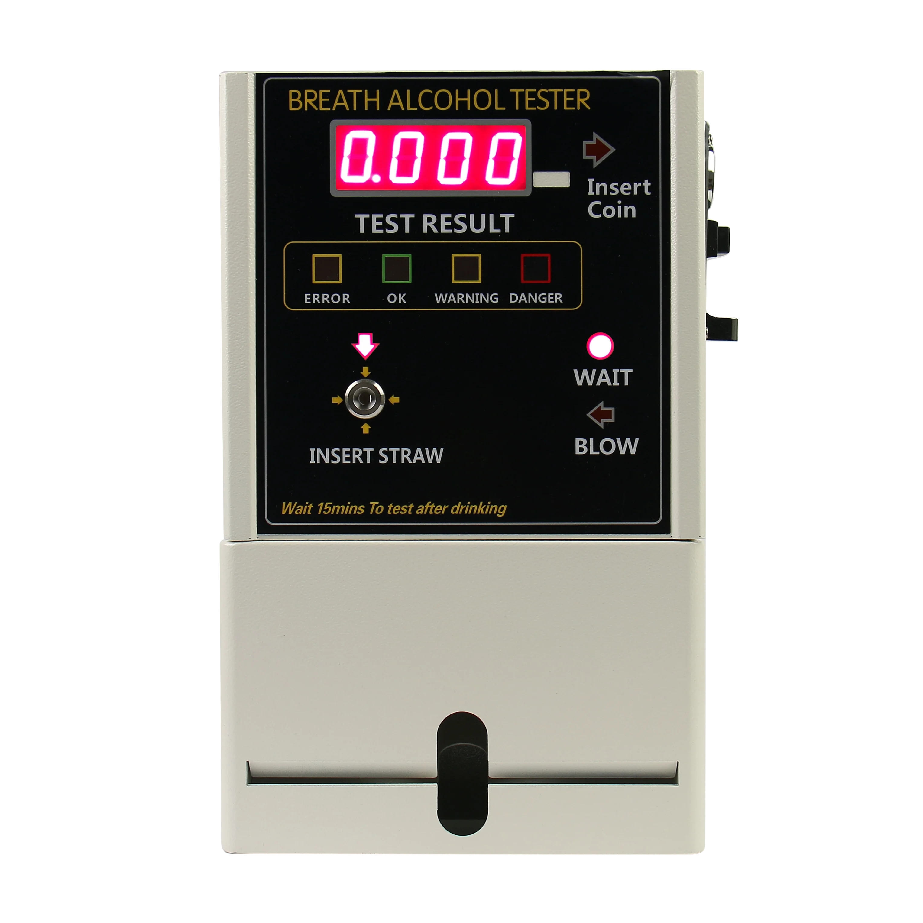 Professional Coin-operated Alcohol Tester with Multimedia Function for bar,restaurant,hotel,anywhere with coins/Aliexpress AT319
Professional Coin-operated Alcohol Tester with Multimedia Function for bar,restaurant,hotel,anywhere with coins/Aliexpress AT319