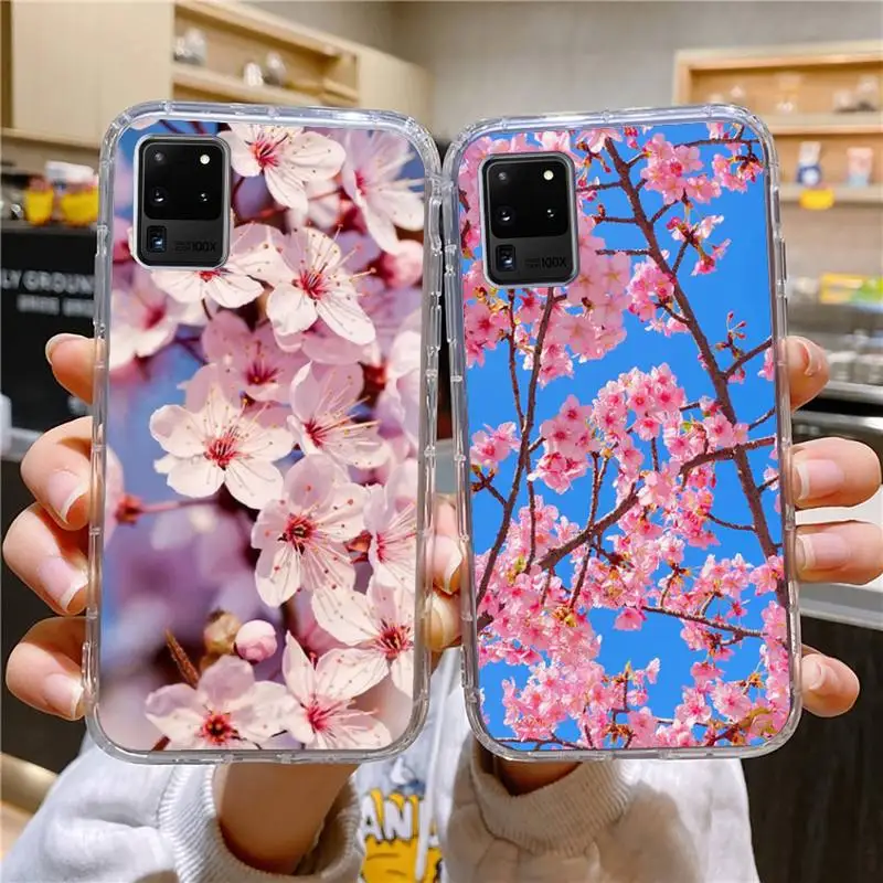 Cherry Blossoms Phone Case For Samsung Galaxy S10 S10e S8 S9 Plus S7 A70 Edge Note10 Transparent Cove
Cherry Blossoms Phone Case For Samsung Galaxy S10 S10e S8 S9 Plus S7 A70 Edge Note10 Transparent Cove