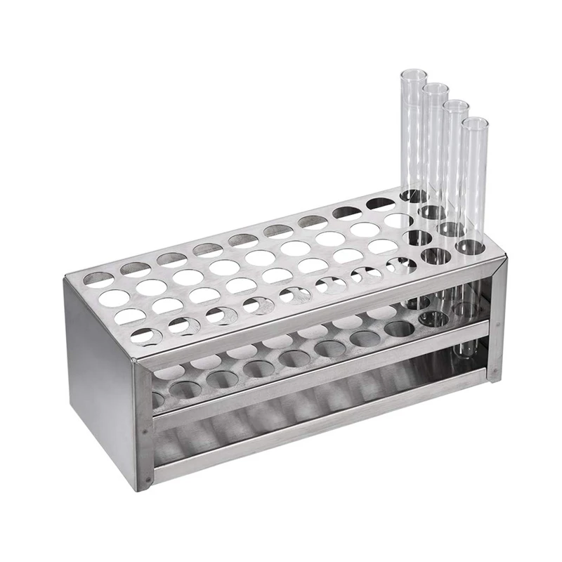 3Pcs 14Mm 40 Hole Aluminum Test Tube Rack Multifunctional Laboratory Test Tube Holder Laboratory Equipment
3Pcs 14Mm 40 Hole Aluminum Test Tube Rack Multifunctional Laboratory Test Tube Holder Laboratory Equipment