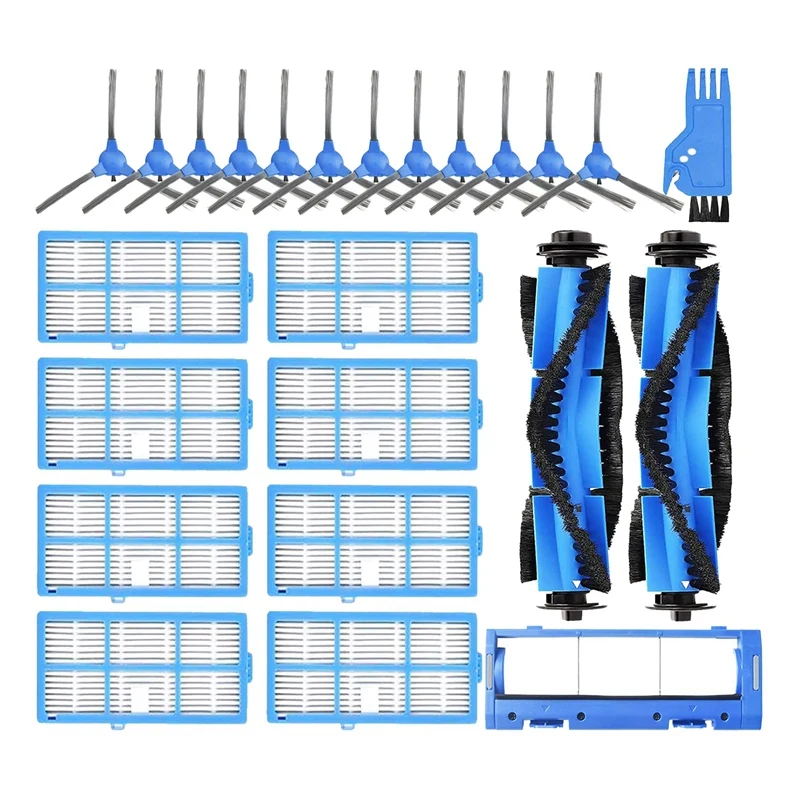 Replacement Parts Kit Rolleer Brush HEPA Filters For Coredy R3500 R3500S Robot Vacuum Accessories
Replacement Parts Kit Rolleer Brush HEPA Filters For Coredy R3500 R3500S Robot Vacuum Accessories