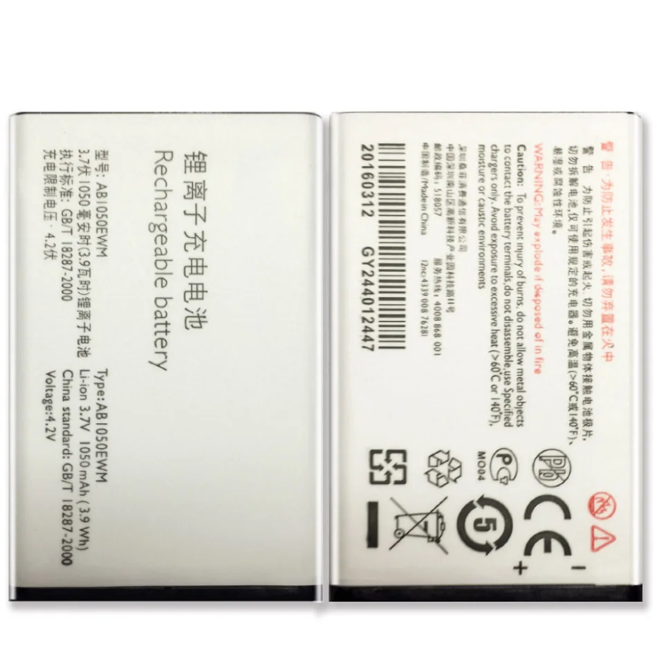AB1050EWM 1050 мАч Сменный аккумулятор для Philips Xenium X216 CTX216 + номер отслеживания - купить