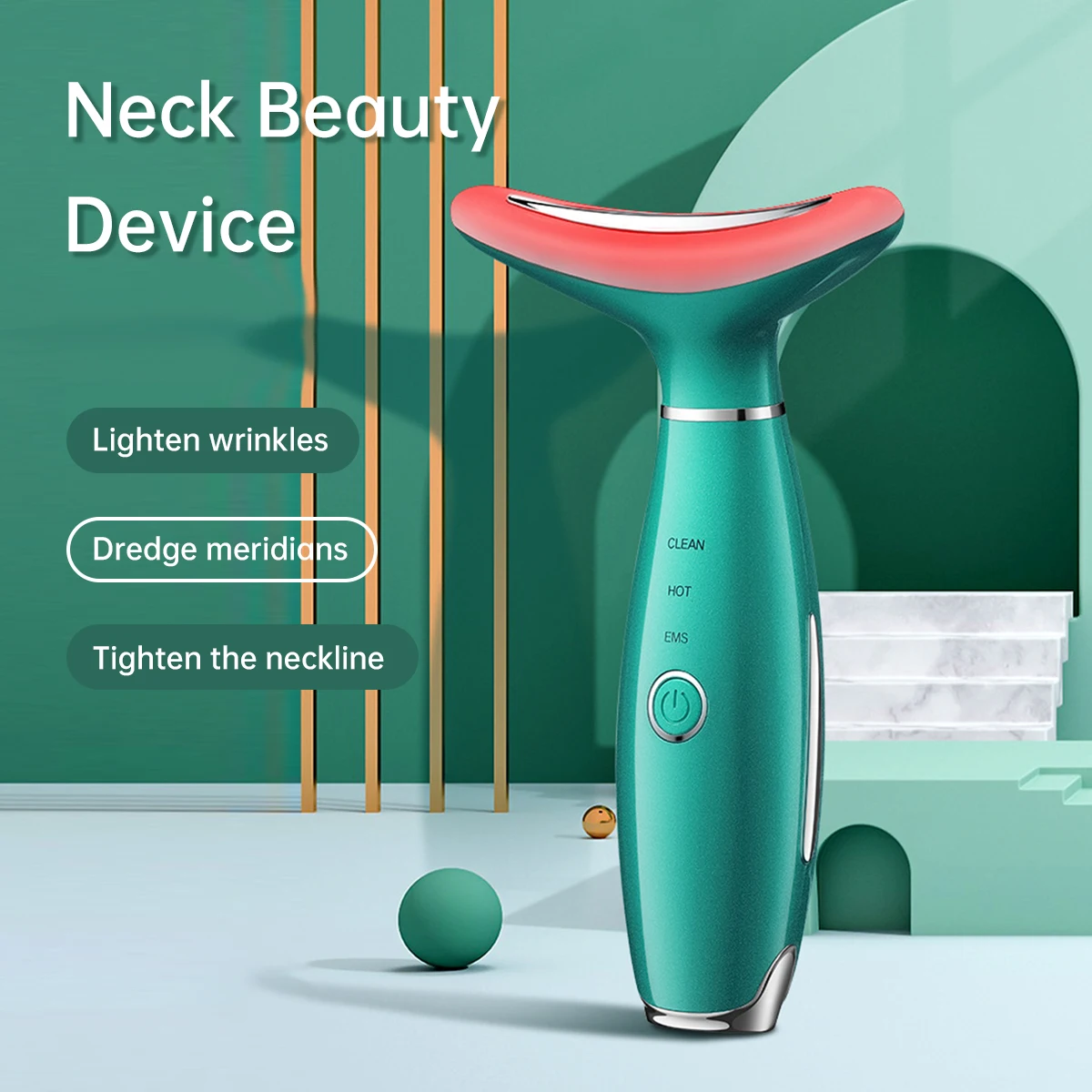 Neck Anti Wrinkle Face Lifting Beauty Device Led Facial Massager Photon Therapy Reduce Double Chin Wrinkle Remove Skin Care Tool
Neck Anti Wrinkle Face Lifting Beauty Device Led Facial Massager Photon Therapy Reduce Double Chin Wrinkle Remove Skin Care Tool