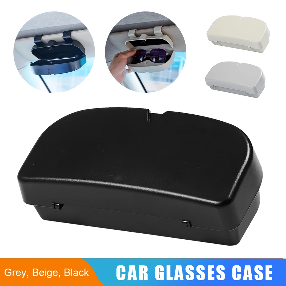 1PC Glasses Holder Hook-On Car Sun Visor Glasses Case Organizer Glasses Box Holder Visor Sunshade Car Holder
1PC Glasses Holder Hook-On Car Sun Visor Glasses Case Organizer Glasses Box Holder Visor Sunshade Car Holder