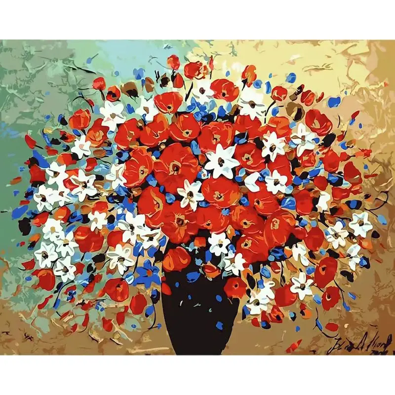 GATYZTORY Diy Painting By Numbers Colorful Flower Frame Acrylic Paint With Numbers Animals Picture Handicrafts For Home Decors
GATYZTORY Diy Painting By Numbers Colorful Flower Frame Acrylic Paint With Numbers Animals Picture Handicrafts For Home Decors