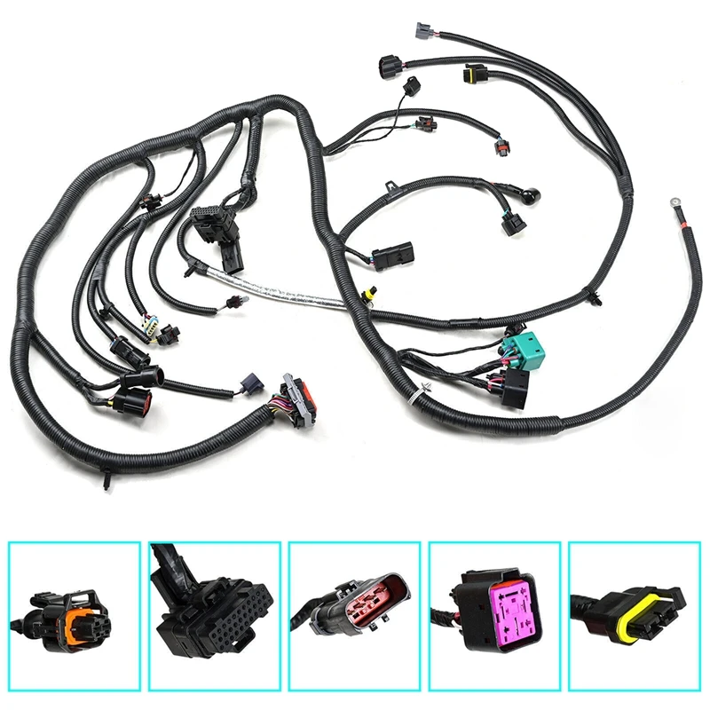 

4C3Z-12B637-CA Engine Wiring Harness W/O Heater For Ford Excursion F250 F350 F450 F550 Super Duty 2004-2005 4C3Z12B637CA