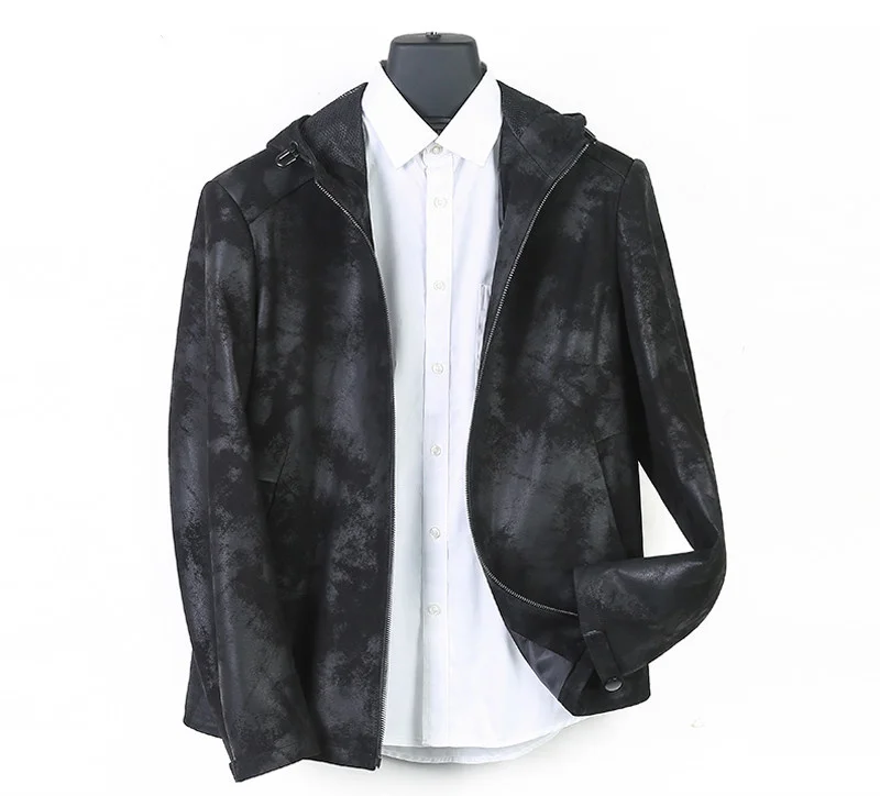 Aoottii 100% Real Leather Coat Men Clothes 2022 Korean Natural Genuine Leather Jacket Men Hooded Men's Leather Jacket Jaquet
Aoottii 100% Real Leather Coat Men Clothes 2022 Korean Natural Genuine Leather Jacket Men Hooded Men's Leather Jacket Jaquet