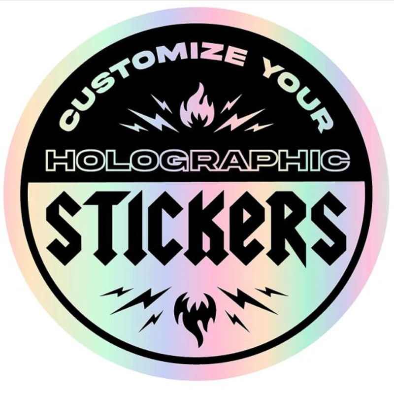 Custom Holographic shiny stickers, Rainbow Holographic vinyl stickers, personalized holo stickers, holographic custom sticker
Custom Holographic shiny stickers, Rainbow Holographic vinyl stickers, personalized holo stickers, holographic custom sticker