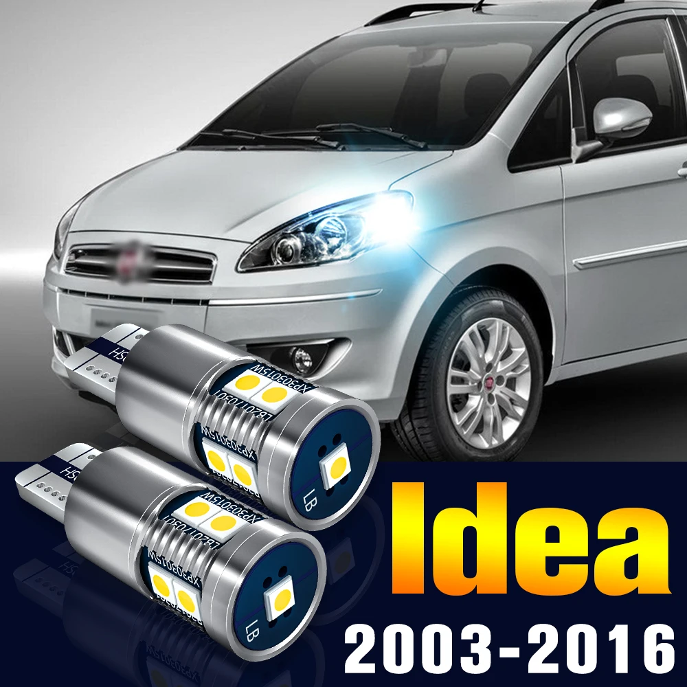2pcs LED Clearance Light Bulb Parking Lamp For Fiat Idea 2003-2016 2006 2007 2008 2009 2010 2011 2012 2013 2014 2015 Accessories
2pcs LED Clearance Light Bulb Parking Lamp For Fiat Idea 2003-2016 2006 2007 2008 2009 2010 2011 2012 2013 2014 2015 Accessories
