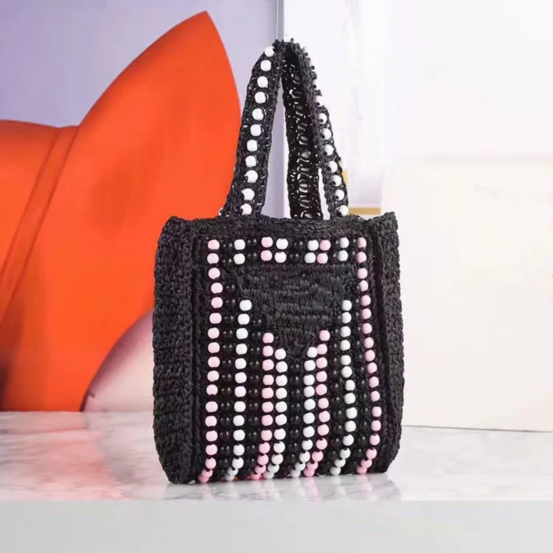 2022 New Color Bohemian Beads Woven Straw Bags Ladies Summer Beach Bags Fashion Women's Handbags Casual Tote
2022 New Color Bohemian Beads Woven Straw Bags Ladies Summer Beach Bags Fashion Women's Handbags Casual Tote