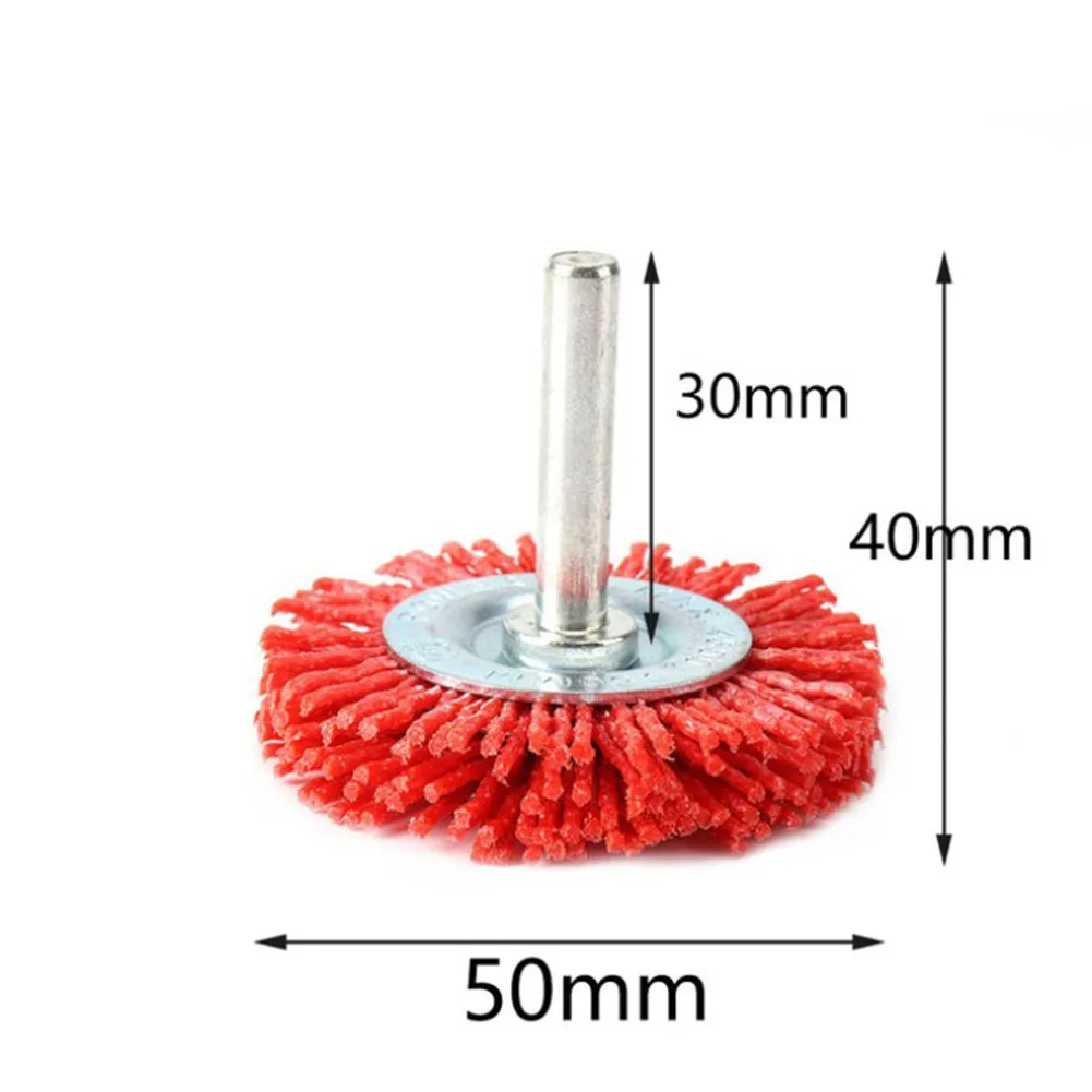 Grinding Wheel Brush Removing Paints 1pc 50mm/70mm/100mm 6mm Shank Diameter Nylon Red And Silver Safe Brand New
Grinding Wheel Brush Removing Paints 1pc 50mm/70mm/100mm 6mm Shank Diameter Nylon Red And Silver Safe Brand New