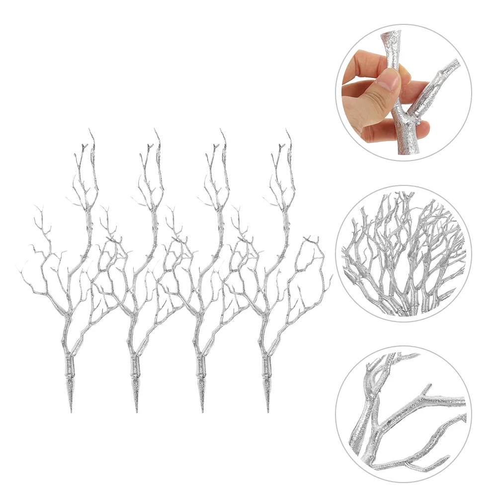 4pcs Decorative Branches Artificial Tree Branches Fake Branches Faux Branches Table Decor
4pcs Decorative Branches Artificial Tree Branches Fake Branches Faux Branches Table Decor
