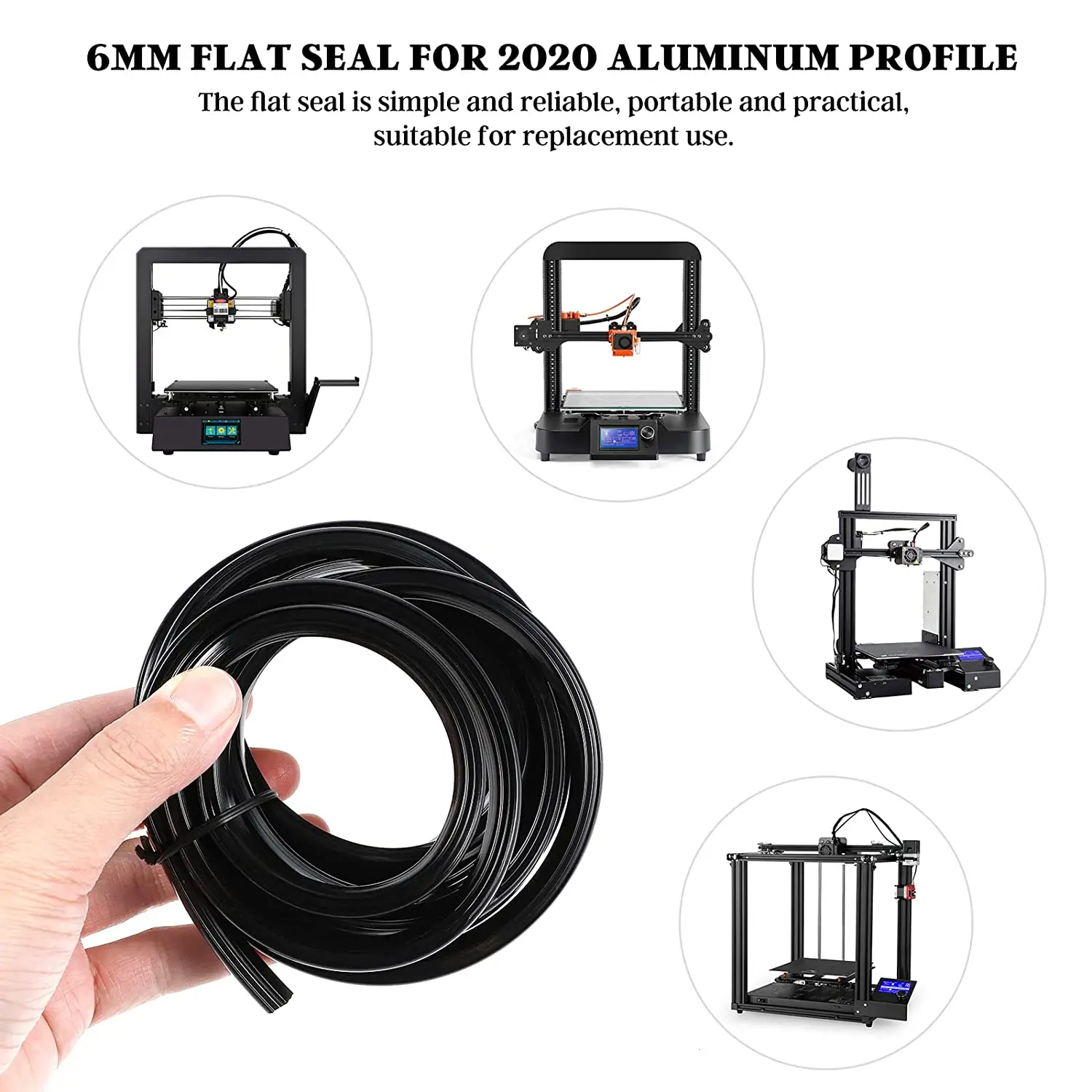 10meter 20/30/40 Series M6 M8 M10 Flat Seal 6mm/8mm/10mm For 2020 Aluminum Profile Soft Slot Cover/ Panel Holder C-Beam Machine
10meter 20/30/40 Series M6 M8 M10 Flat Seal 6mm/8mm/10mm For 2020 Aluminum Profile Soft Slot Cover/ Panel Holder C-Beam Machine