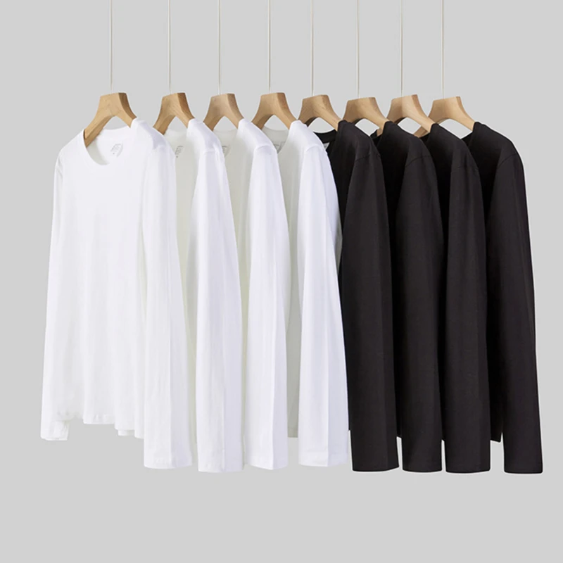 Women O-neck Long Sleeve T shirts Lady White Cotton Tops Female Soft Casual Tees Women's Black T-shirt
Women O-neck Long Sleeve T shirts Lady White Cotton Tops Female Soft Casual Tees Women's Black T-shirt