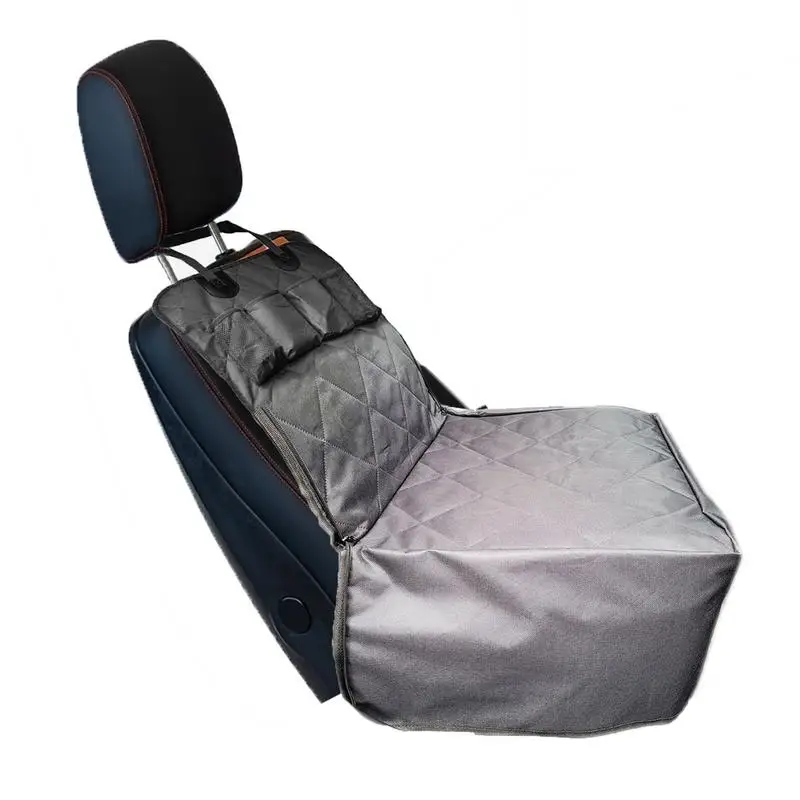 

Автомобильное сиденье для домашних животных, съемное Автокресло-бустер для щенков, со съемной подушкой и карманами, полностью моющееся