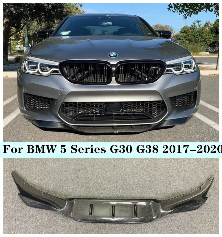 High Quality Carbon Fiber Bumper Front Lip Splitters Protector Cover Fits For BMW 5 Series G30 G38 2017 2018 2019 2020
High Quality Carbon Fiber Bumper Front Lip Splitters Protector Cover Fits For BMW 5 Series G30 G38 2017 2018 2019 2020