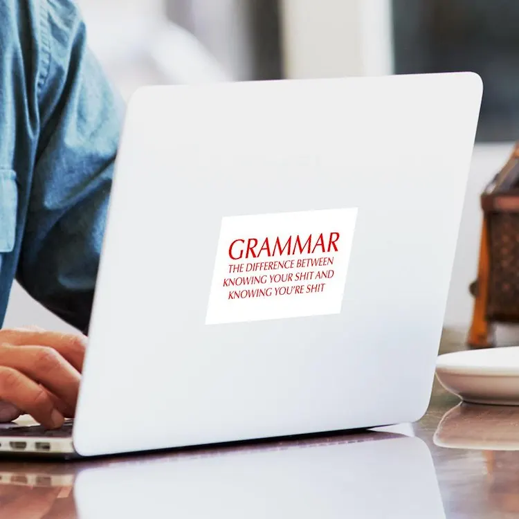 grammar-difference-OPT-RED Sticker Rectangle for Laptop Decor Bedroom Car Cute Cartoon Art Fashionable Public Suitcase
grammar-difference-OPT-RED Sticker Rectangle for Laptop Decor Bedroom Car Cute Cartoon Art Fashionable Public Suitcase