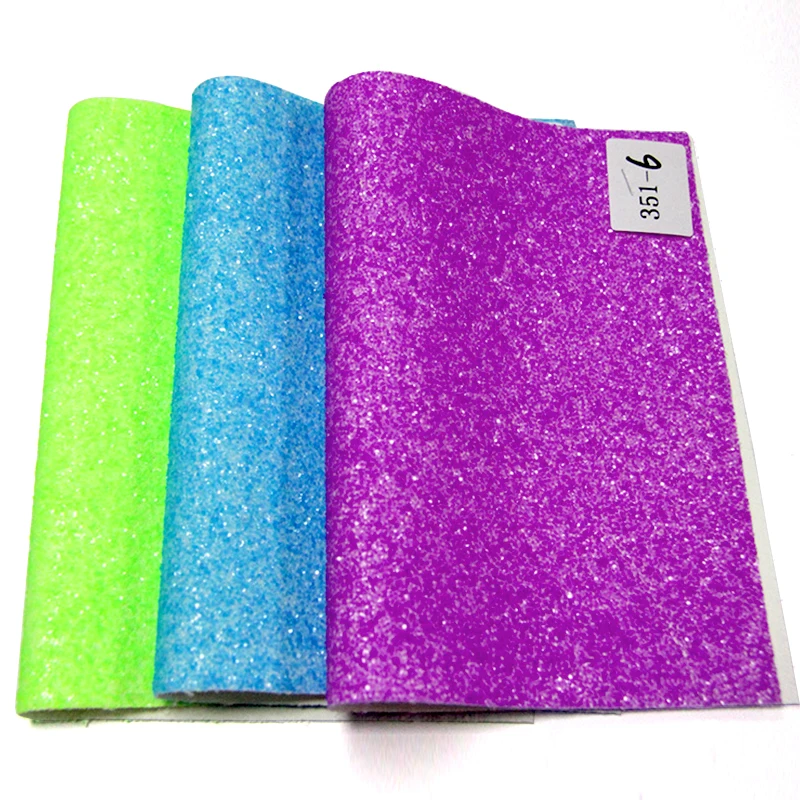 XHT Plain Design Fluorescent Chunky Glitter Faux Leather Fabric A4 Size Sheet for Making Shoe/Bag/Hair Bow/DIY Accessories
XHT Plain Design Fluorescent Chunky Glitter Faux Leather Fabric A4 Size Sheet for Making Shoe/Bag/Hair Bow/DIY Accessories