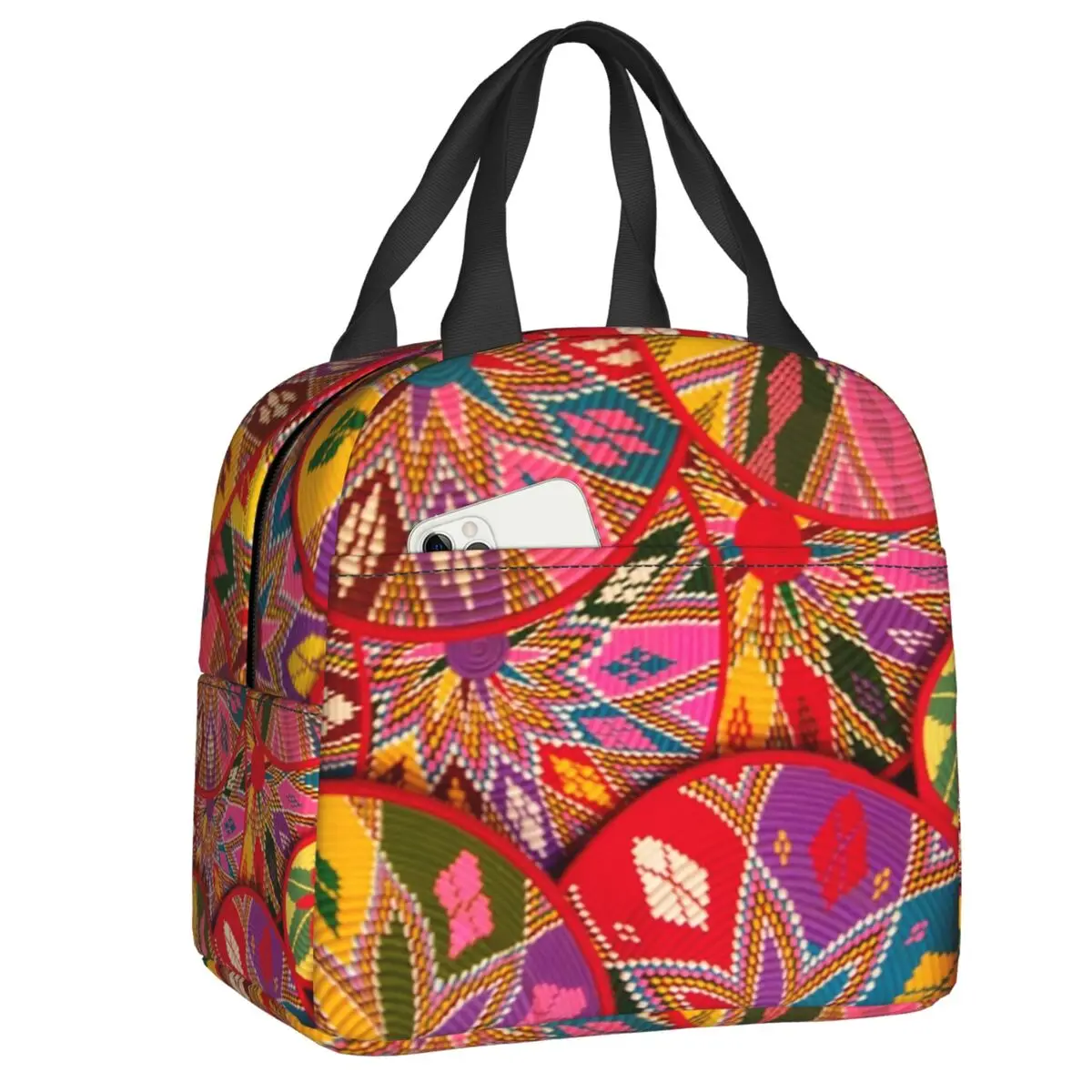 Ethiopian Plates Pattern Insulated Lunch Bags for Outdoor Picnic Sefed Resuable Cooler Thermal Lunch Box Women Children
Ethiopian Plates Pattern Insulated Lunch Bags for Outdoor Picnic Sefed Resuable Cooler Thermal Lunch Box Women Children