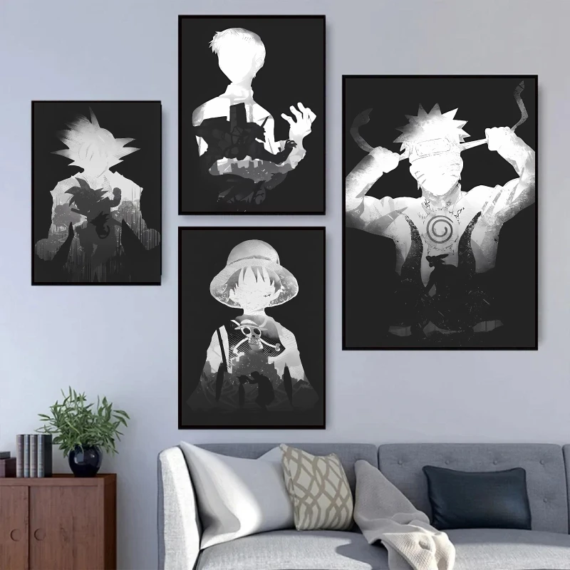 Цельный постер и картина детские фигурки комиксы фотографии украшение на стену