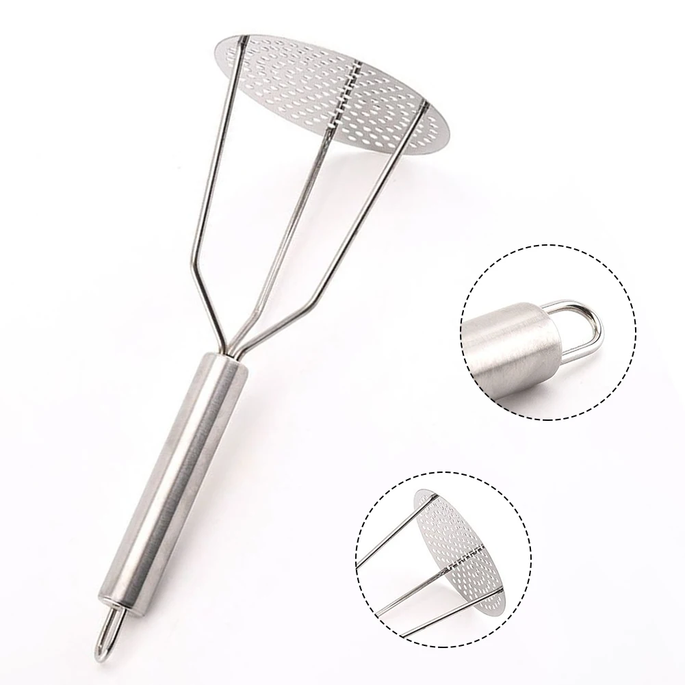 Stainless Steel Potato Masher Potato Crusher Wave Shape Cutter Kitchen Accessories Kitchen Gadget Cooking Tools
Stainless Steel Potato Masher Potato Crusher Wave Shape Cutter Kitchen Accessories Kitchen Gadget Cooking Tools