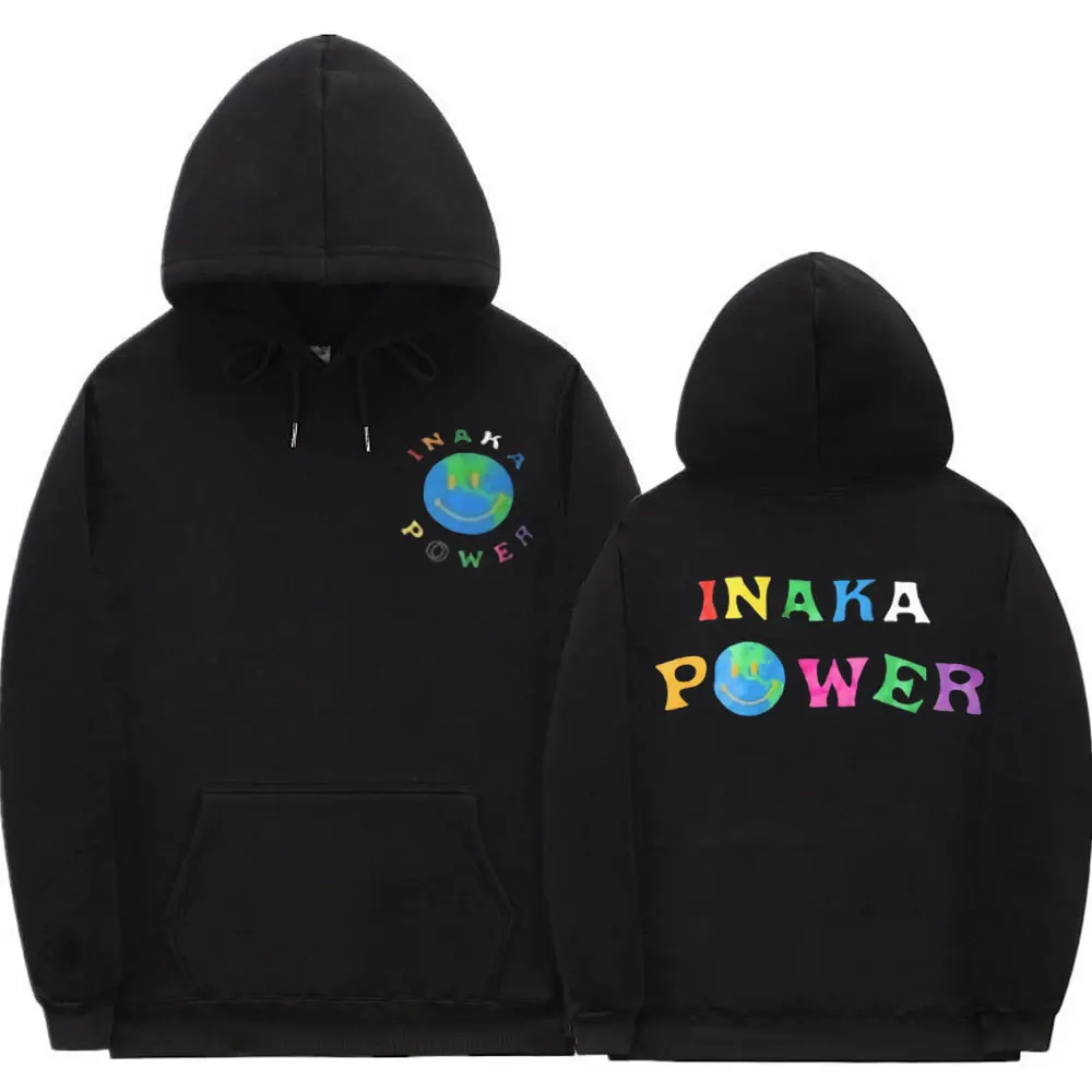 Inaka Power Color Letter Double Sided Logo Hoodie Smile Earth Graphic Print Hoodies Men Women Brand Fashion Harajuku Sweatshirt 
Inaka Power Color Letter Double Sided Logo Hoodie Smile Earth Graphic Print Hoodies Men Women Brand Fashion Harajuku Sweatshirt