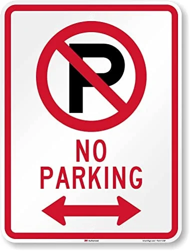 

No Parking Retro Metal Aluminum Sign Private Property Outdoor Garage Street Home Bar Club Retaurant Wall Decor Signs 12X8 In