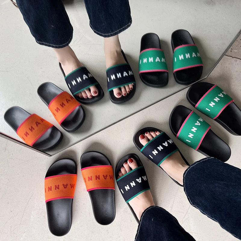 Korean Style Summer Beach Shoes Kintiing Clot Ladies Slippers Soft Flip Flops Thick Serrated Sole Anti-slip Shoes Orange Green
Korean Style Summer Beach Shoes Kintiing Clot Ladies Slippers Soft Flip Flops Thick Serrated Sole Anti-slip Shoes Orange Green