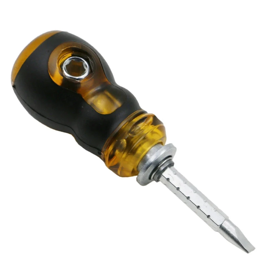 1Pc Dual Purpose Screwdriver Short Distance Magnetic Screwdriver Mini Scalable Chrome Vanadium Steel Screwdrivers 112mm
1Pc Dual Purpose Screwdriver Short Distance Magnetic Screwdriver Mini Scalable Chrome Vanadium Steel Screwdrivers 112mm