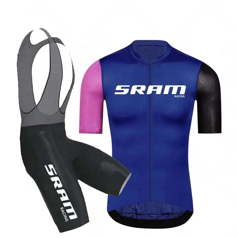 SRAM Racing 2023 Men Summer Short Sleeve Cycling Jersey Set MTB Maillot Ropa Ciclismo Bicycle Wear Breathable Cycling Clothing
SRAM Racing 2023 Men Summer Short Sleeve Cycling Jersey Set MTB Maillot Ropa Ciclismo Bicycle Wear Breathable Cycling Clothing