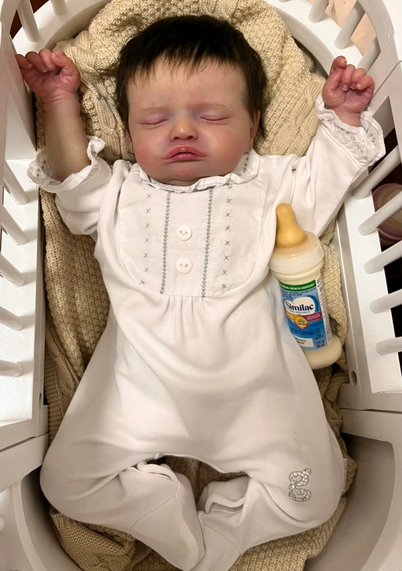 Кукла новорожденная силиконовая, 18 дюймов, с 3D рисунком
Кукла новорожденная силиконовая, 18 дюймов, с 3D рисунком