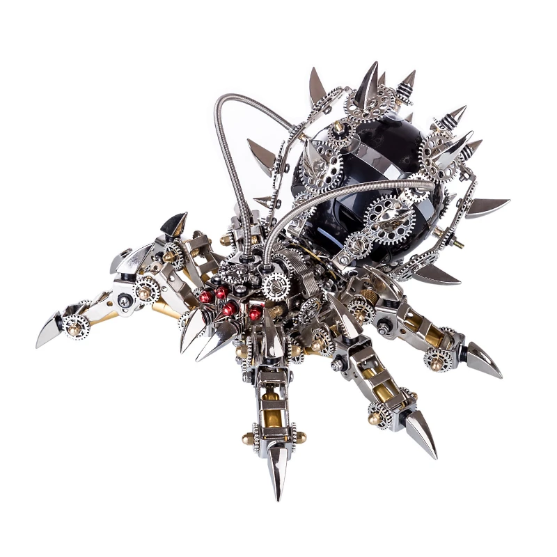 3D DIY smart bluetooth audio engine creative gift office decoration machinery metal assembly magic sound spider mecha model
3D DIY smart bluetooth audio engine creative gift office decoration machinery metal assembly magic sound spider mecha model