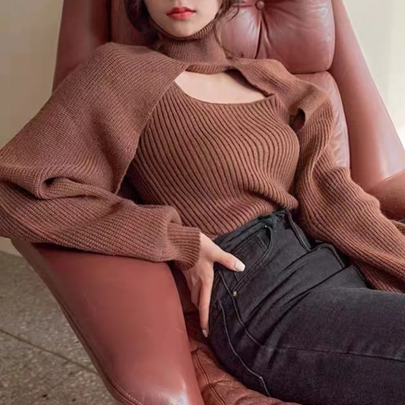 Autumn Knit Sweater Pullover Sweaters for Women Winter Long Sleeved Bottoms Top for High Quality Beautiful Top Jumper Chic 28273
Autumn Knit Sweater Pullover Sweaters for Women Winter Long Sleeved Bottoms Top for High Quality Beautiful Top Jumper Chic 28273