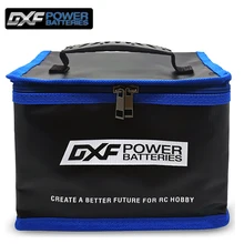 DXF Lipo Safe Bag 215 * 145 * 165mm Fireproof Waterproof Explosion-Proof Portable Bag for RC FPV Racing Drone Car Boat Battery