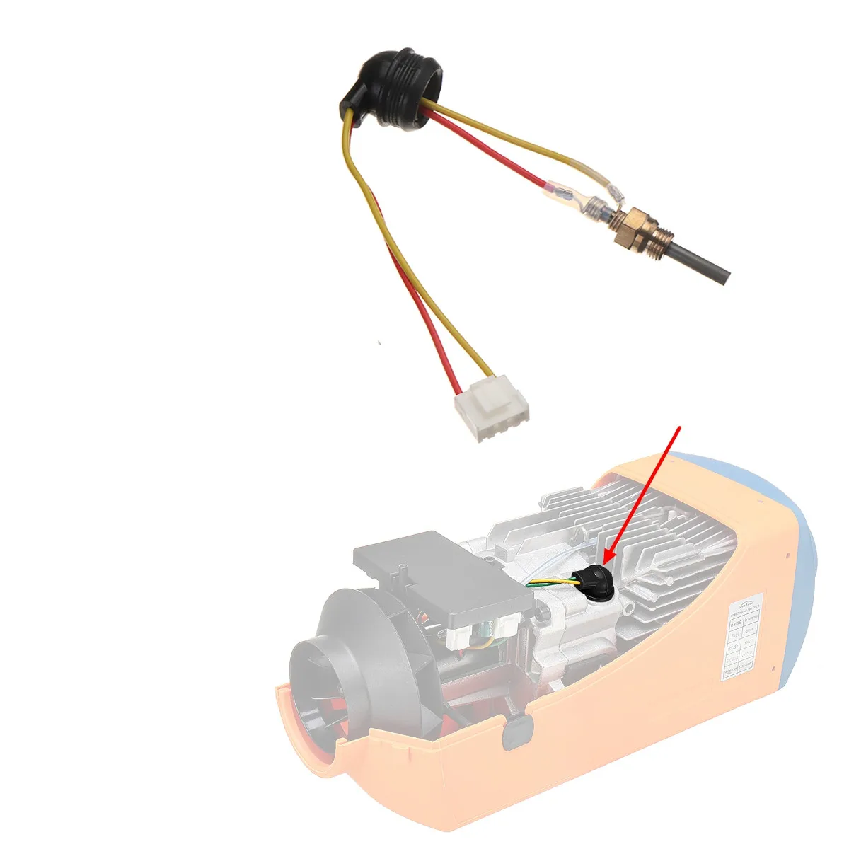 12V 1KW-8KW Car Auto Boat Parking Heater Ceramic Pin Glow Plug Air Diesel Parking Heater Heating Glow Plug Heater Parts
12V 1KW-8KW Car Auto Boat Parking Heater Ceramic Pin Glow Plug Air Diesel Parking Heater Heating Glow Plug Heater Parts