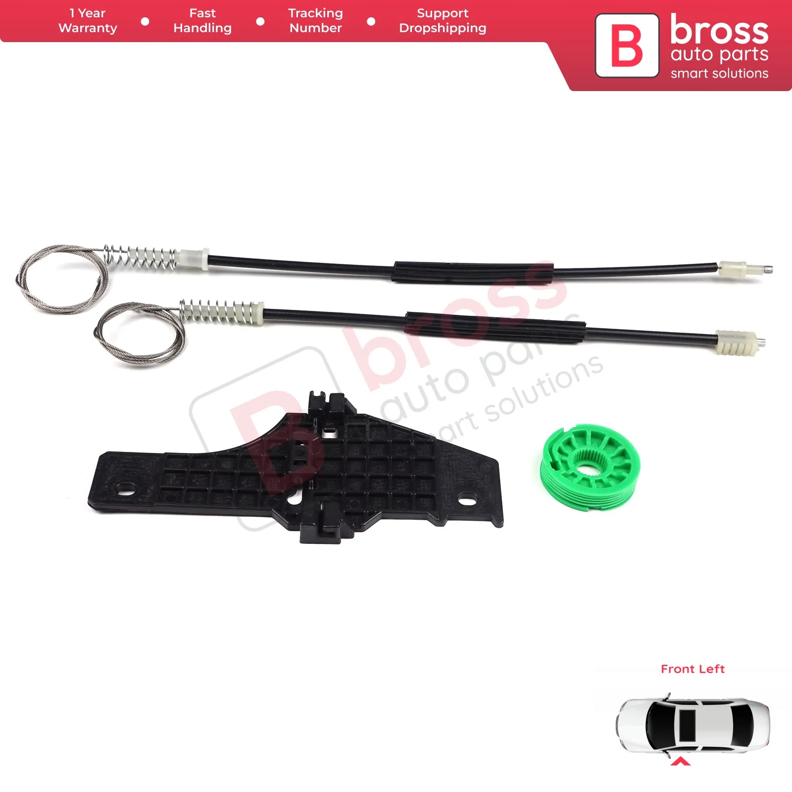 Bross Auto Parts BWR5144 Electrical Power Window Regulator Set Repair Front Left Door For Peugeot 307 2002-2006 Ship From Turkey
Bross Auto Parts BWR5144 Electrical Power Window Regulator Set Repair Front Left Door For Peugeot 307 2002-2006 Ship From Turkey