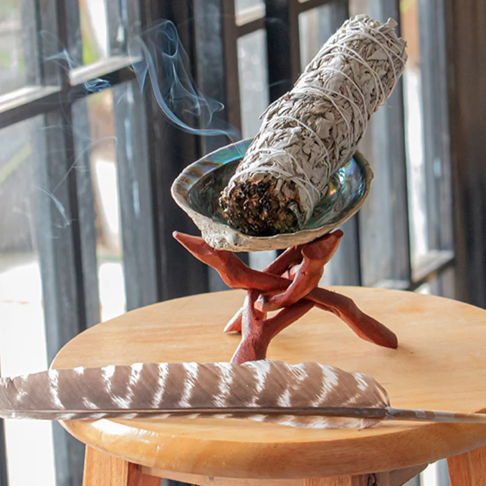 Wooden Abalone Shell Stand DIY Sage Accessories Yoga Healing Home Decor Crafts Desktop Decorative Prop Supplies
Wooden Abalone Shell Stand DIY Sage Accessories Yoga Healing Home Decor Crafts Desktop Decorative Prop Supplies