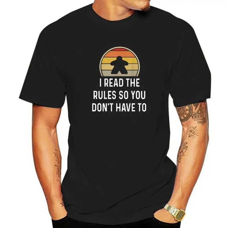 Забавная футболка с надписью «I Read The Rules» для настольных игр, подарок, футболка для влюбленных, футболки, новейшие хлопковые мужские топы с 3D принтом, семейная футболка
Забавная футболка с надписью «I Read The Rules» для настольных игр, подарок, футболка для влюбленных, футболки, новейшие хлопковые мужские топы с 3D принтом, семейная футболка