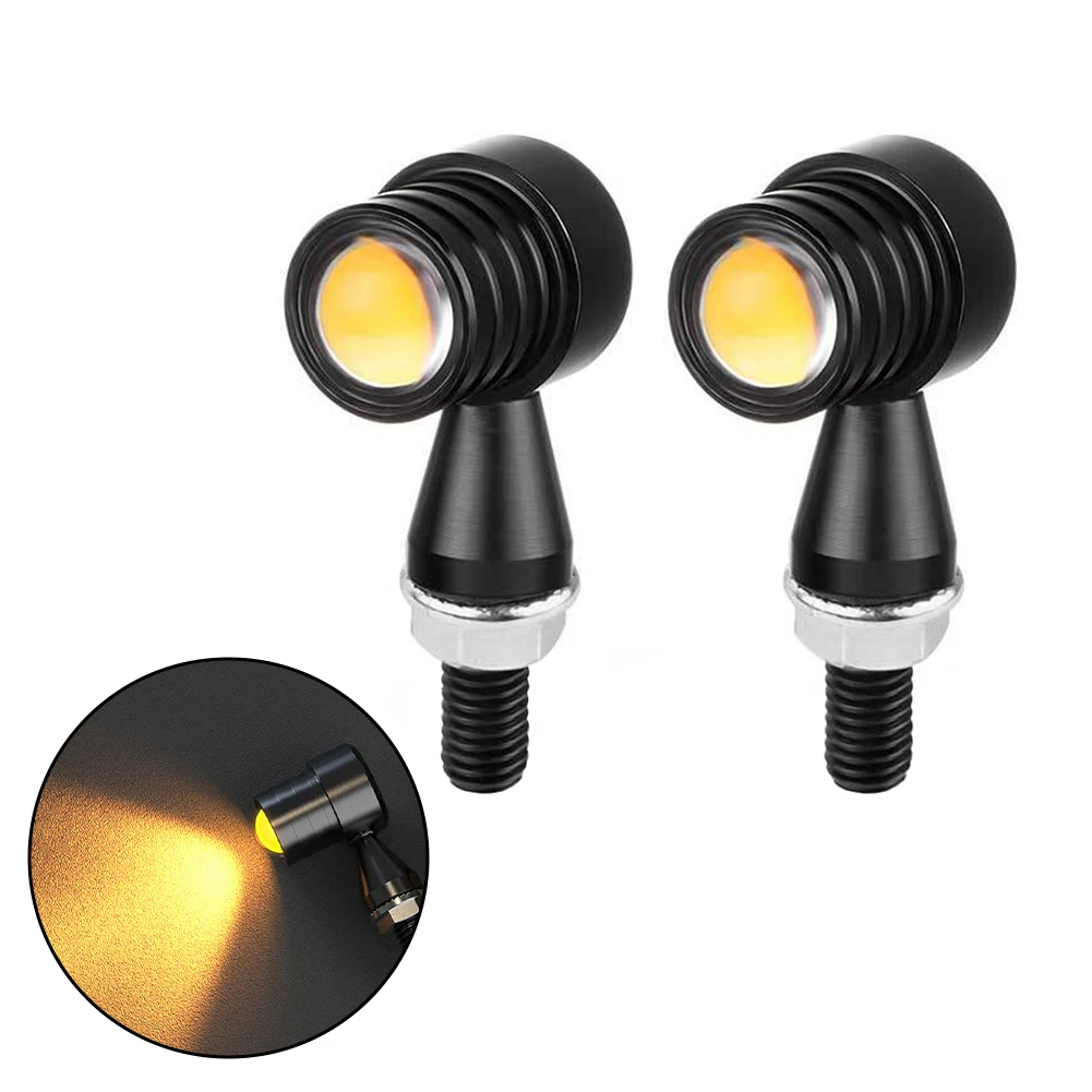 Motorcycle Turn Signal Light LED 12V 2pcs 8mm Amber Light Black Shell LED Bulb Motorcycle Parts Turn Signal Lamp
Motorcycle Turn Signal Light LED 12V 2pcs 8mm Amber Light Black Shell LED Bulb Motorcycle Parts Turn Signal Lamp