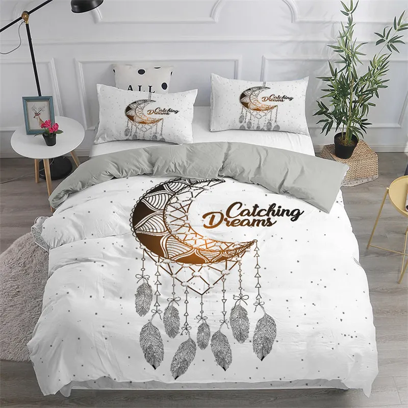 Dreamcatcher White Duvet Cover Bohemian Print King Bedding Set For Girls Adults Soft Comforter Cover With Pillowcase Microfiber
Dreamcatcher White Duvet Cover Bohemian Print King Bedding Set For Girls Adults Soft Comforter Cover With Pillowcase Microfiber