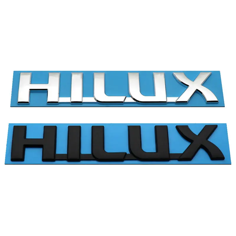 HILUX original letter logo car stickers for Toyota Herax body modified accessories trunk tail rear decoration label decals
HILUX original letter logo car stickers for Toyota Herax body modified accessories trunk tail rear decoration label decals