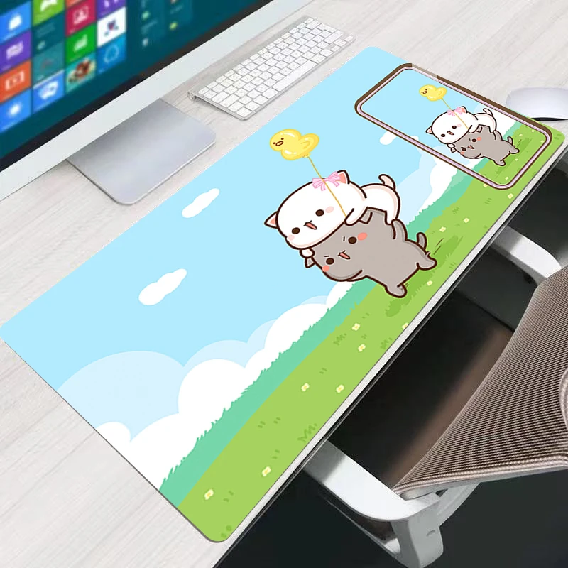 Cute Peach Mochi Cat Large Mouse Pad XXL Office Kawaii Non Slip Table Mat Office Gamer Home Soft Mousepad Rubber Waterproof Mats
Cute Peach Mochi Cat Large Mouse Pad XXL Office Kawaii Non Slip Table Mat Office Gamer Home Soft Mousepad Rubber Waterproof Mats